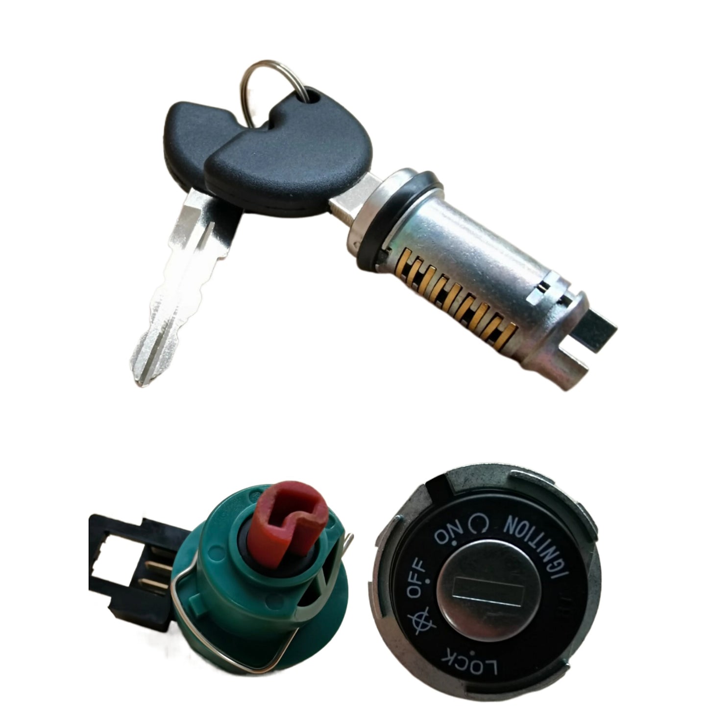 Piaggio Zip / Fly Ignition Barrel LockSet. Lock and Keys, ref. 573512 / 5735125