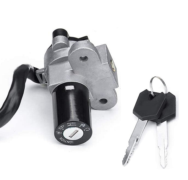 Ignition Key Switch Barrel for the Cagiva Raptor and Planet 125cc Motorcycles