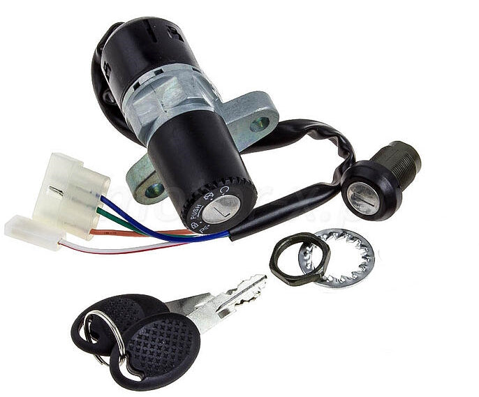 Ignition Switch and key set for the Derbi RX  /  SX 50cc and 125cc