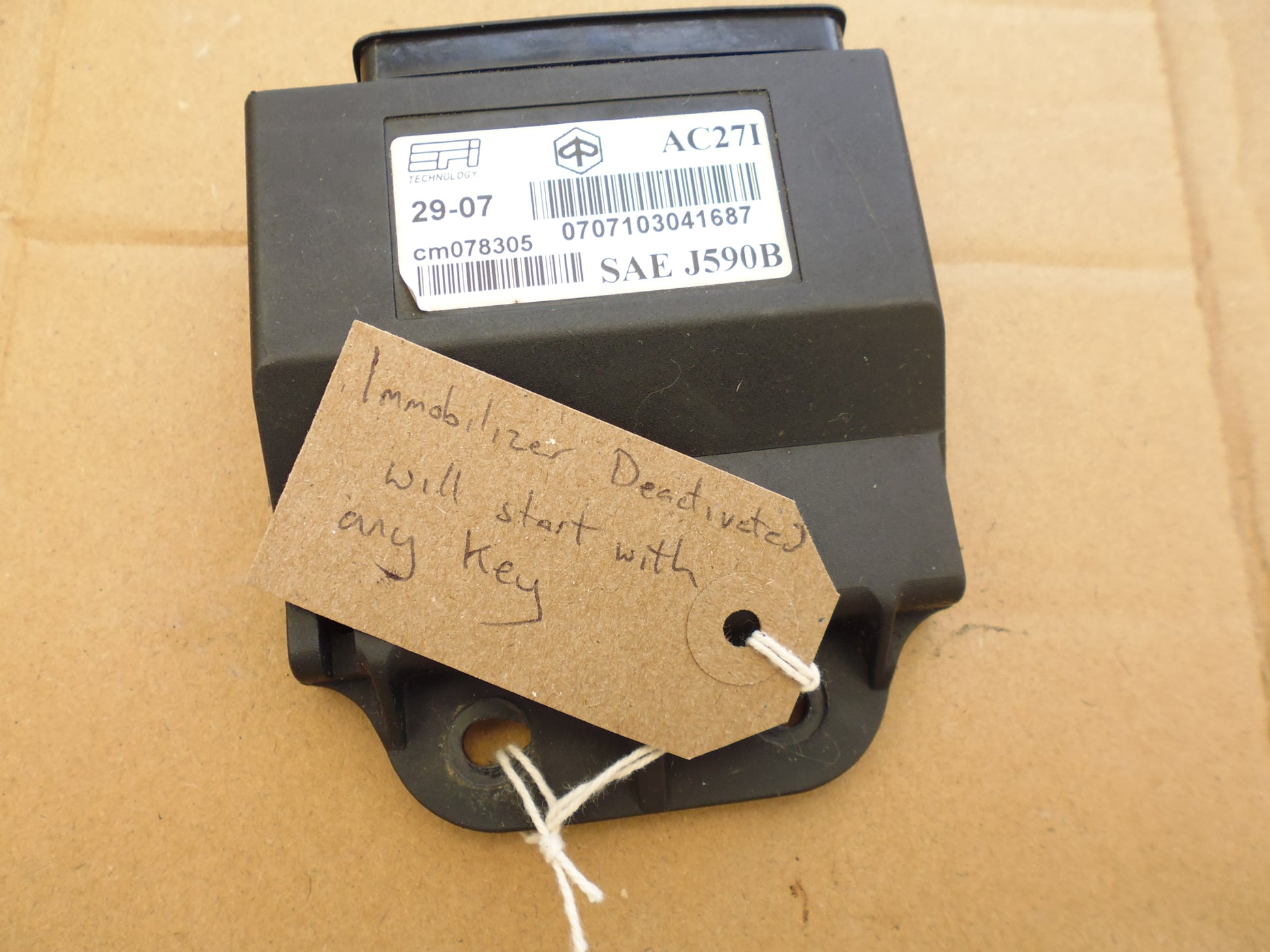 Immobilizer Bypass CDI for the Piaggio Liberty Scooter, CM078305