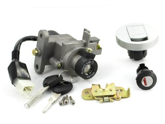 Ignition Lock Barrel Key Main Switch for the Peugeot Speedfight 3 Scooters