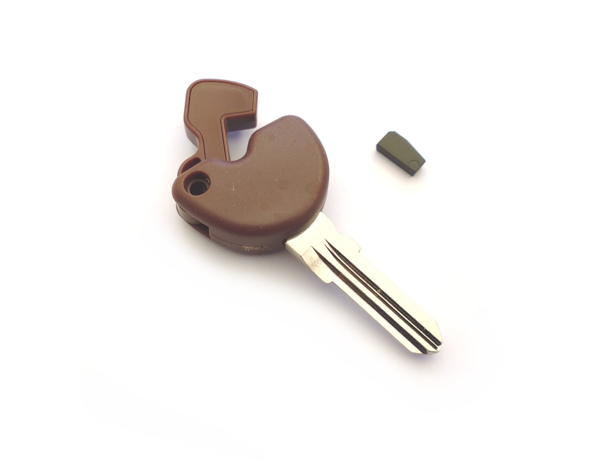 Replacement Brown Master Key for Vespa Scooters, ref. 1B004812